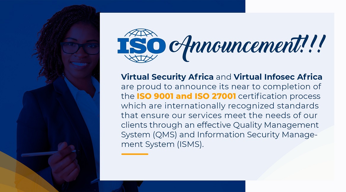 ISO Announcement